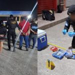 Durante un operativo antinarcóticos, agentes de SGAIA, informaron sobre la incautación de cuatro kilos de cocaína en Puerto Barrios.