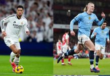 Manchester City recibe al Real Madrid este martes en la ida de los playoffs de la Champions League con el objetivo de avanzar a los octavos de final. Foto La Hora: AP