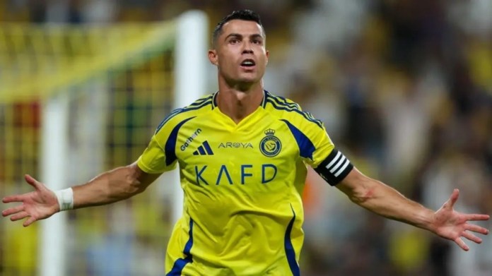 El delantero portugués Cristiano Ronaldo (CR7) anotó un doblete en la victoria del Al Nassr. Foto La Hora: Oficial Al Nassr