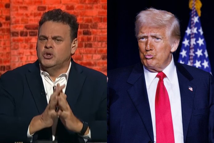 David Faitelson y Donald Trump