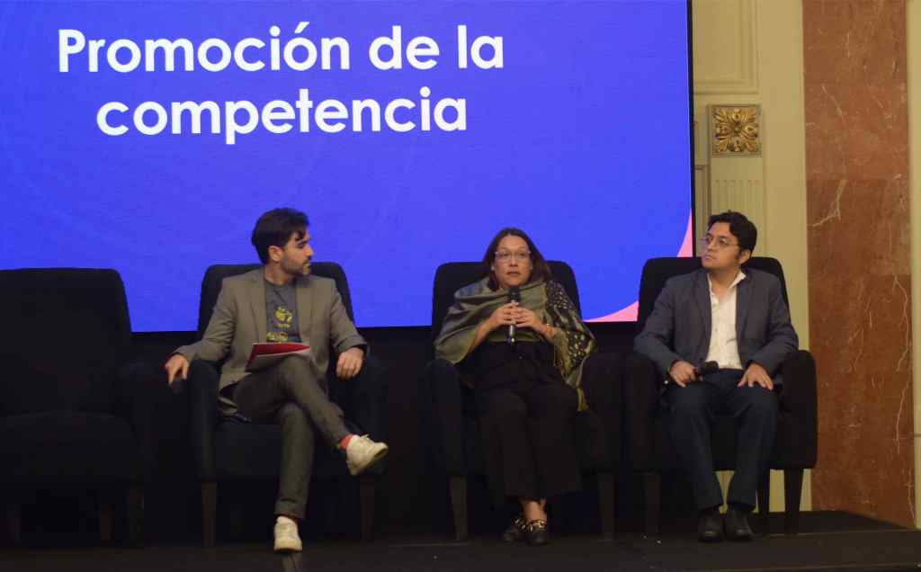 Publicidad y comunicación hacia la ciudadanía fue un tema destacado en el Congreso. Foto: CNE. 