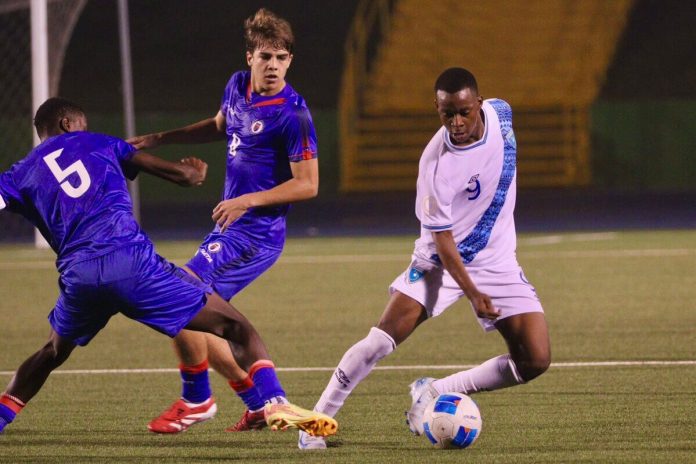 Guatemala no pudo clasificar al Mundial Sub-17 al caer 2-0 frente Haití