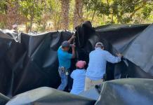 Por sequía agrícola, Chiquimula se prepara para cosechar agua de lluvia Autoridades realizan proyecto de cosecha de agua de lluvia en Chiquimula. Foto La Hora: MAGA
