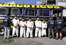 Gobernación envía a 23 extraditables por narcotráfico a Estados Unidos 23 extraditables serán enviados a EE.UU. Foto: Mingob
