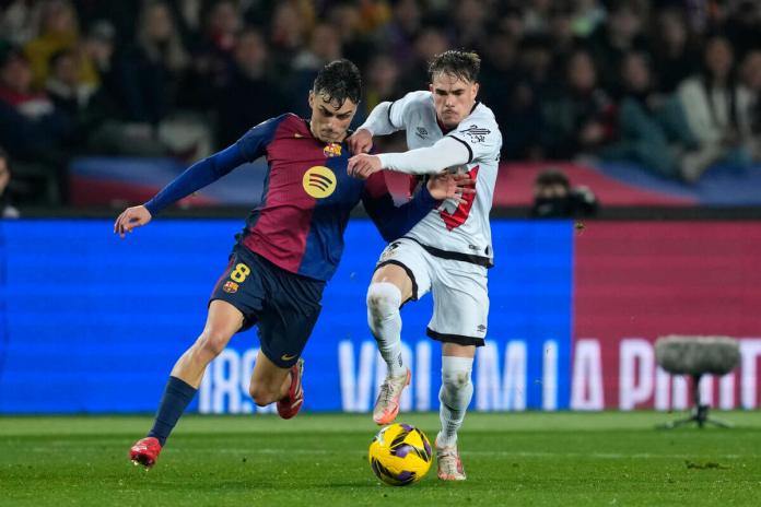 El Barcelona derrotó 1-0 al Rayo Vallecano