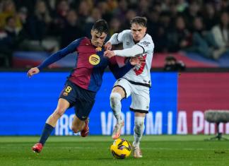 El Barcelona derrotó 1-0 al Rayo Vallecano