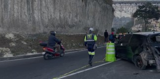 Accidente de bus en zona 6