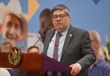 El ministro Francisco Jiménez detalló que no existe presencia del "Tren de Aragua" en el país. Foto La Hora: Fabricio Alonzo