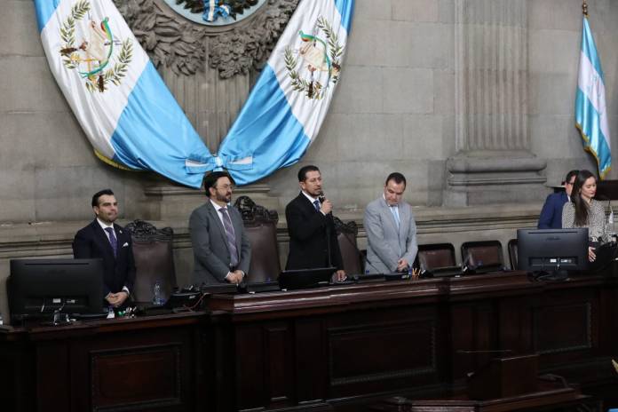 La Junta Directiva del Congreso. Foto: Congreso / La Hora