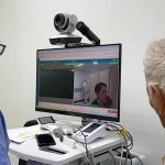 Servicio de Telemedicina por Hospital IGSS de Escuintla. Foto La Hora: IGSS