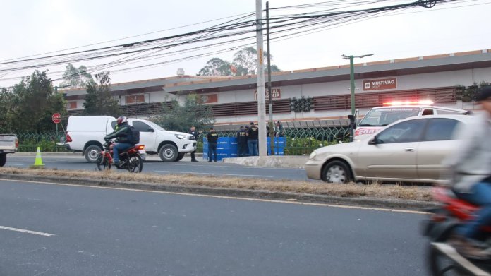 Ataque armado en Carretera a El Salvador. Foto: PNC / La Hora