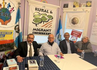 Consulado de Guatemala en Nueva York, participa en conversatorio sobre Miguel Ángel Asturias. Foto La Hora: Minex