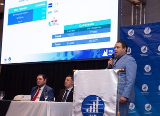 INE Presentando la nueva metodología para la nueva metodología para la medición del IPC. Foto La Hora: INE