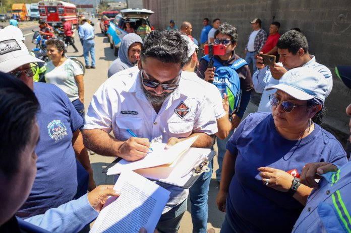 Bloqueo en ruta al Pacifico finalizó. Foto: CIV