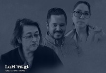 Cómo la FECI y la jueza Abelina Cruz actuaron para librar al hermano de Sinibaldi En la foto de izquierda a derecha, la jueza Abelina Cruz, Álvaro Sinibaldi y la fiscal de la FECI, Sofia Castillo. Foto La Hora/ Diseño Alejandro Ramírez