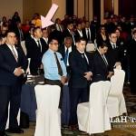 Juan Luis Pantaleón es visto en una actividad de la planilla 1 que busca llegar al CANG