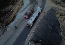 Kilómetro 44 de la ruta CA-9 Sur, autopista Palín-Escuintla. Foto La Hora: CIV