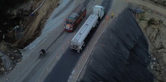 Kilómetro 44 de la ruta CA-9 Sur, autopista Palín-Escuintla. Foto La Hora: CIV