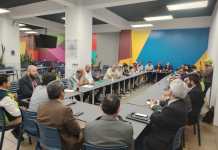 Mesa de diálogo reglamento separación de residuos