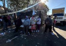 Recolectores de basura protestan por entrada en vigencia de reglamento de separación de residuos Recolectores realizan una manifestación por entrada en vigencia de reglamento