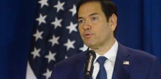 El nuevo secretario de Estado de Estados Unidos, Marco Rubio, visitó este domingo el Canal de Panamá, Foto La Hora: EFE