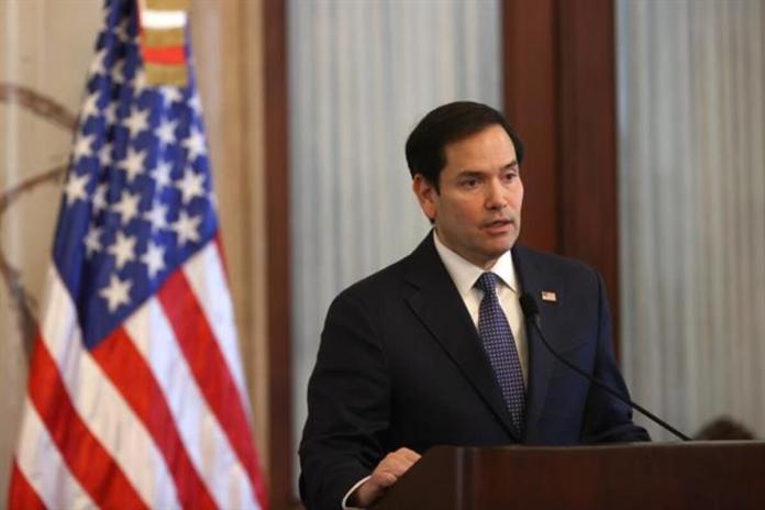 El secretario de Estado de EE.UU., Marco Rubio.