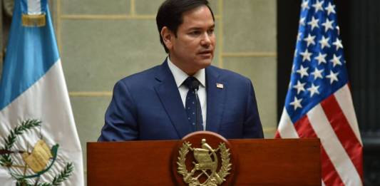 El Secretario de Estado de Estados Unidos, Marco Rubio en Guatemala