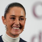 La presidenta mexicana Claudia Sheinbaum anunció el lunes que Estados Unidos decidió pausar por mes la aplicación de los aranceles generales de 25% para México. Foto La Hora