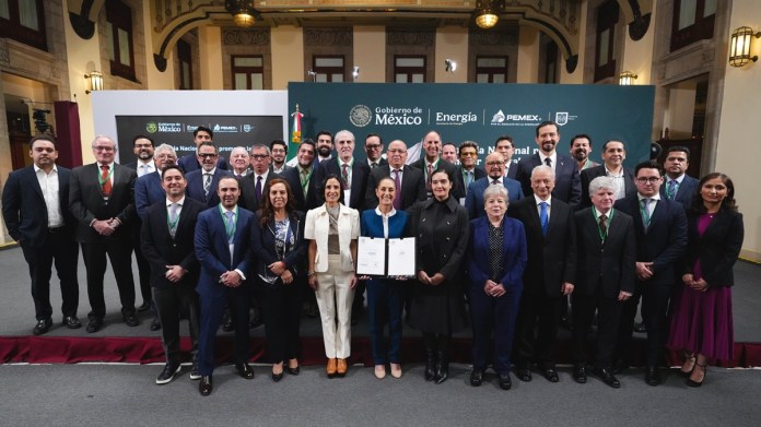 La presidenta Claudia Sheinbaum destacó esta medida de “histórica”. Foto La Hora: Gobierno de México