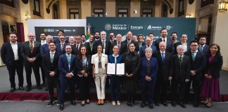 La presidenta Claudia Sheinbaum destacó esta medida de “histórica”. Foto La Hora: Gobierno de México