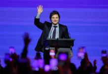 El presidente de Argentina, Javier Milei. Foto La Hora: EFE