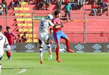Municipal y Mixco empatan 1-1 en el Manuel Felipe Carrera. Foto La Hora: Oficial Municipal