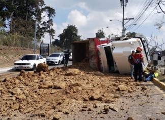 PMT accidente camión