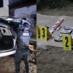 Agentes de la PNC capturaron a dos personas, las cuales transportaban una alta cantidad de dinero, el cual agentes presumían fuera por venta de ilícitos.