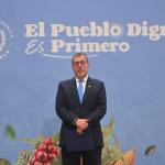 El presidente Bernardo Arévalo afirmó que la compensación de parte del Gobierno sigue en pie. Foto La Hora: Fabricio Alonzo