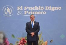 El presidente Bernardo Arévalo afirmó que la compensación de parte del Gobierno sigue en pie. Foto La Hora: Fabricio Alonzo
