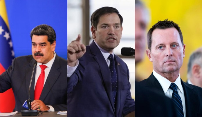 Marco Rubio afirmó que el reciente viaje de Richard Grenell a Caracas no significa que Estados Unidos vaya a reconocer a Nicolás Maduro.