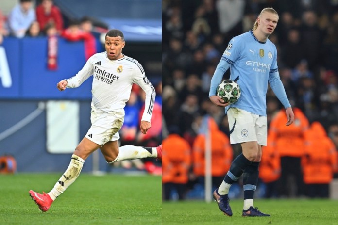 Real Madrid y Manchester City juegan este miércoles la vuelta de los playoffs por un boleto para los octavos de final de la UEFA Champions League. Foto La Hora: AP