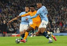 Real Madrid y Manchester City dieron a conocer sus alineaciones para el partido de ida de los octavos de final de la Champions League.