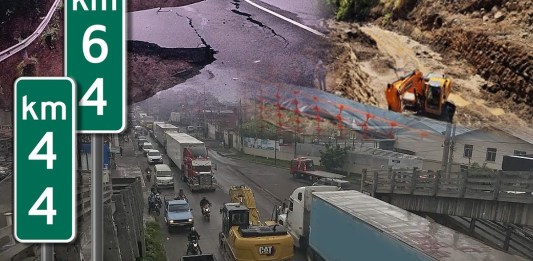 Transportistas reportan largas horas de tráfico en la ruta al Pacífico