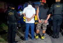 Dos salvadoreños son capturados con más de US$14 mil, en Suchitepéquez Detenidos por la PNC con dólares