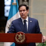 El Secretario de Estado de EE.UU., Marco Rubio en su visita a Guatemala