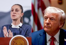 Claudia Sheinbaum no descarta reunión con Donald Trump tras fecha límite para evitar aranceles La presidenta de México, Claudia Sheinbaum, señaló este miércoles que no descarta tener una reunión presencial con su homólogo estadounidense, Donald Trump. Foto La Hora: EFE