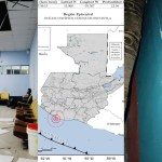 El Insivumeh dio a conocer que a horas de la mañana se registró un tercer sismo que afectó en el departamento de Escuintla. Foto La Hora: Cortesía