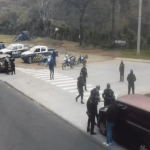 Autoridades policiales, de manera interinstitucional, realizan un operativo de identificación de "taxis piratas", en el municipio de Villa Nueva.