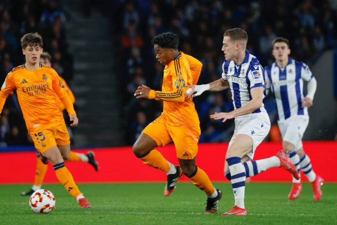 Endrick, delantero brasileño del Real Madrid, anotó el único gol del encuentro.