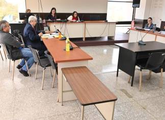 Juez Abelina Cruz decidió continuar el caso contra William Balz a puerta cerrada. Foto La Hora: Fabricio Alonzo