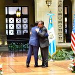 Marco Rubio felicito al presidente Bernardo Arévalo por su posición y compromiso en cuanto al respeto y defensa de la democracia. Foto La Hora: Daniel Ramírez