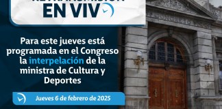 La ministra de Cultura y Deportes, Liwy Grazioso, ha esperado más de cinco meses para la interpelación. Foto: La Hora
