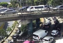 Elección del CANG afecta el tránsito vehicular en hasta siete zonas de la capital Autoridades de la PMT han informado sobre complicaciones en la movilidad vial en la zona 13 y rutas cercanas debido a las Elecciones del CANG.